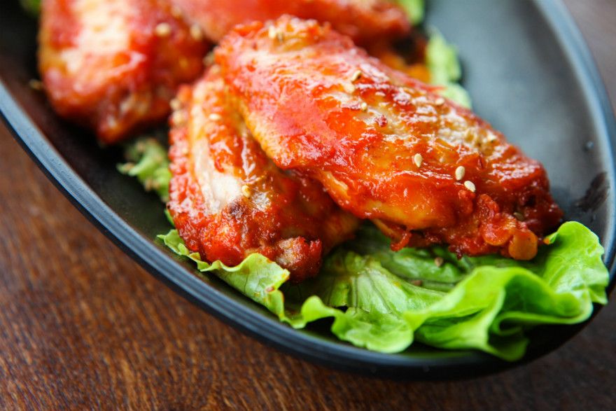 Alitas de Pollo Adobadas
